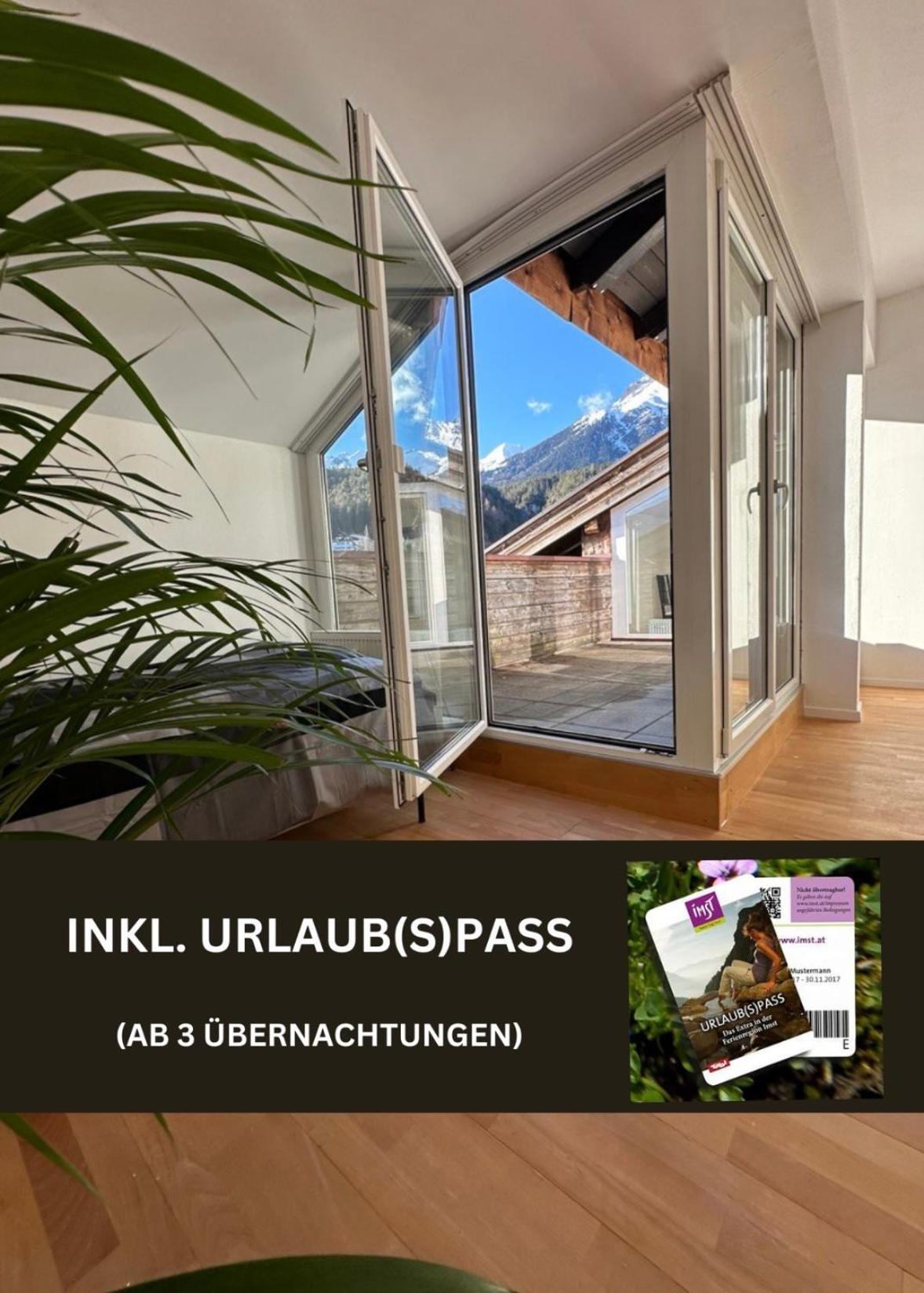 Geraeumiges Sonniges Apartment Mit Bergblick Imst Eksteriør bilde